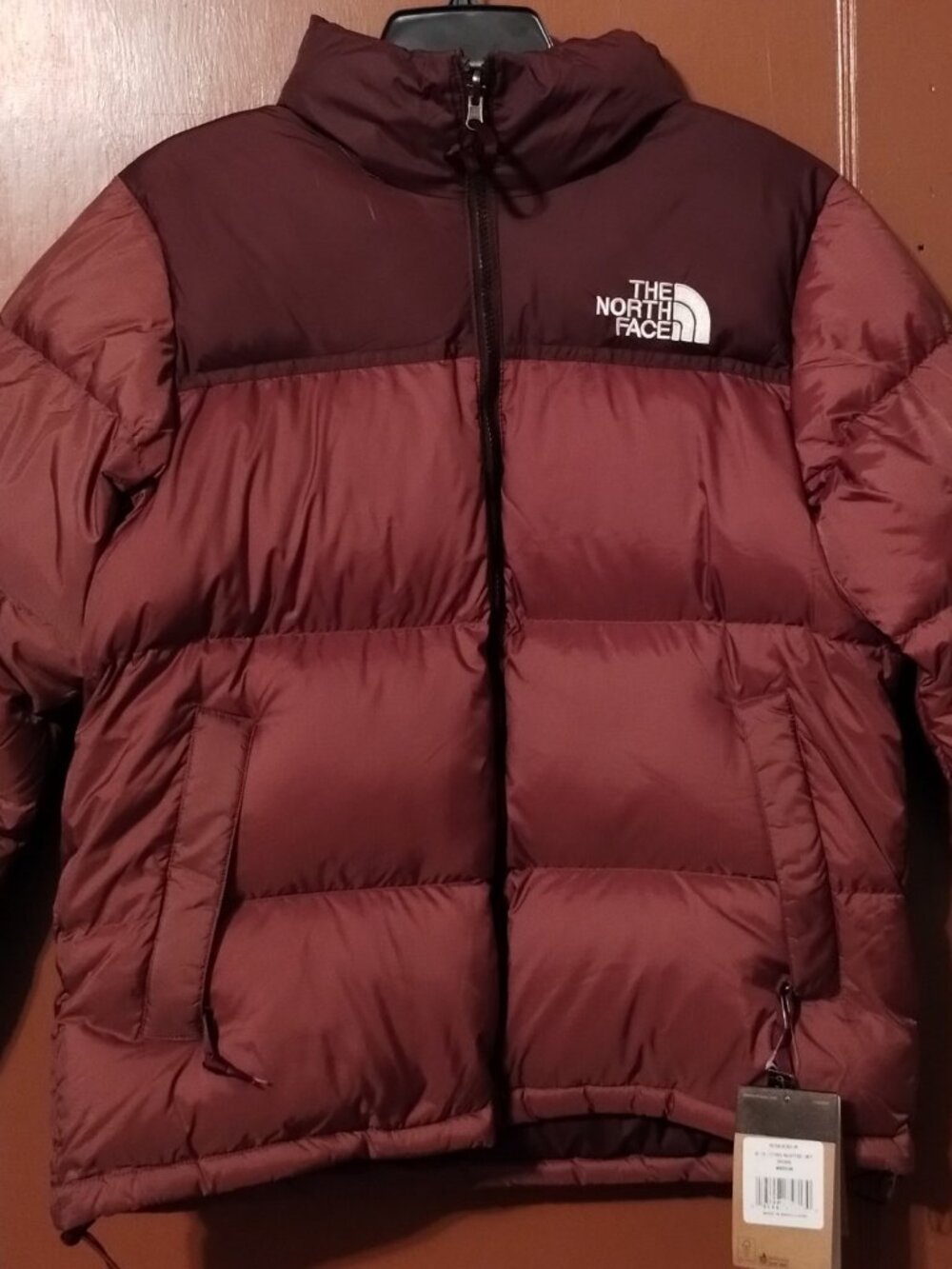 MENS SMALL THE NORTH FACE 1996 Retro Nuptse 700 BROWN NWT W/ FLAW- US SM ASIAN M